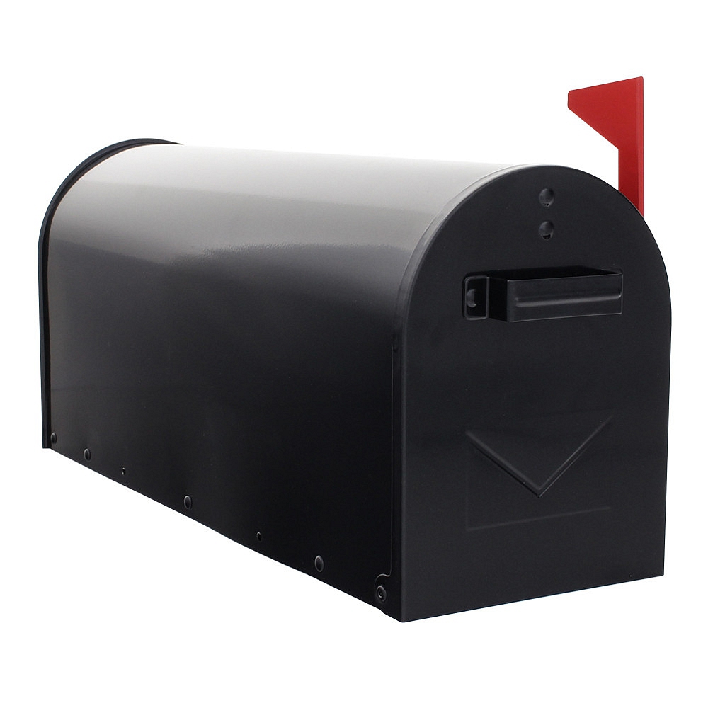 US MAILBOX ALU čierna