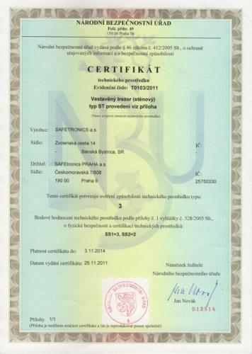 Certifikáty a návody